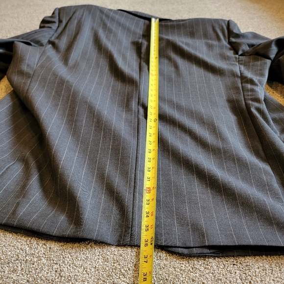 Custom Made 2-Piece Suit, Big & Tall Size 54X, Pinstripe - Picture 9 of 15
